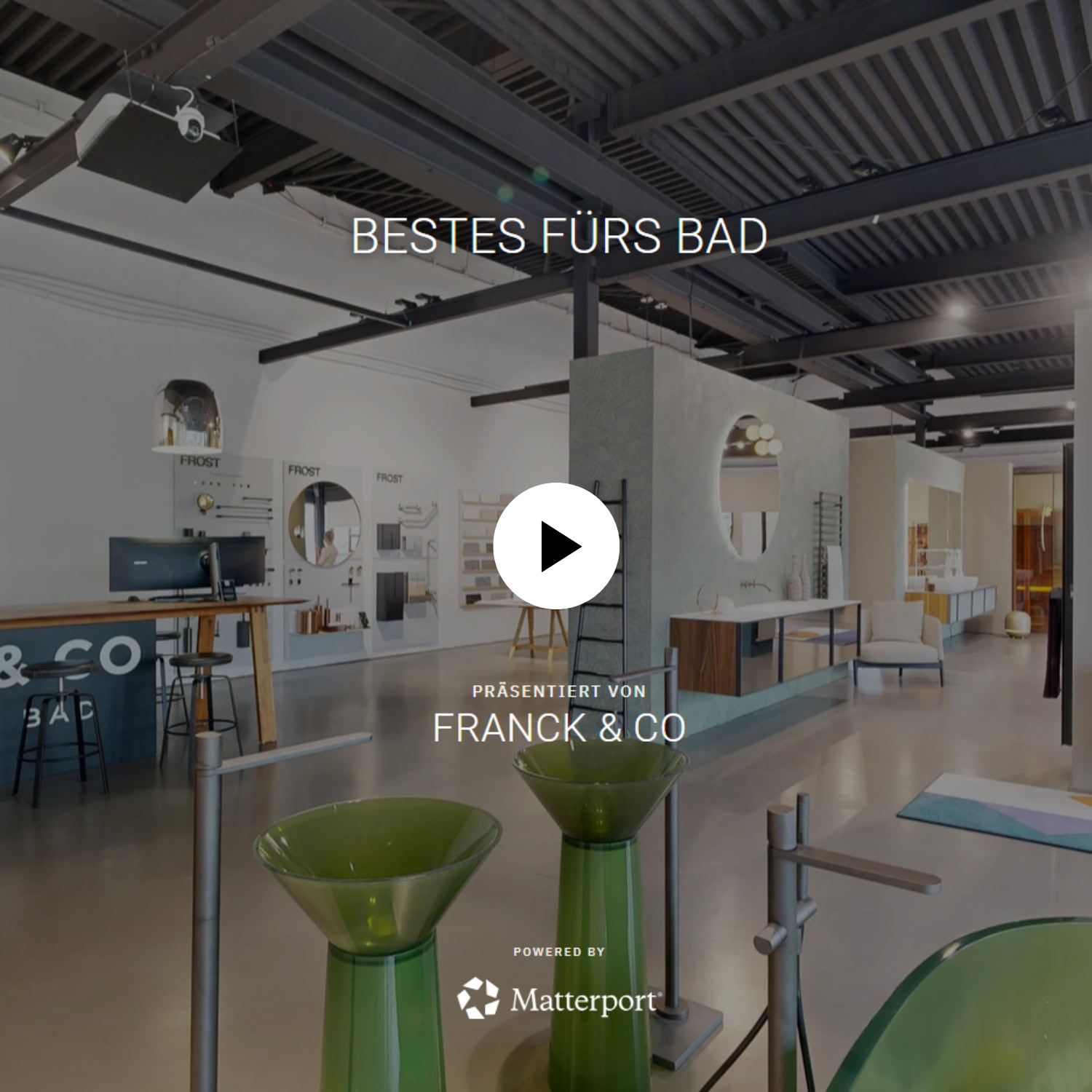 Vorschau für den virtuellen Rundgang des Showroom Lübeck von Franck & CO.