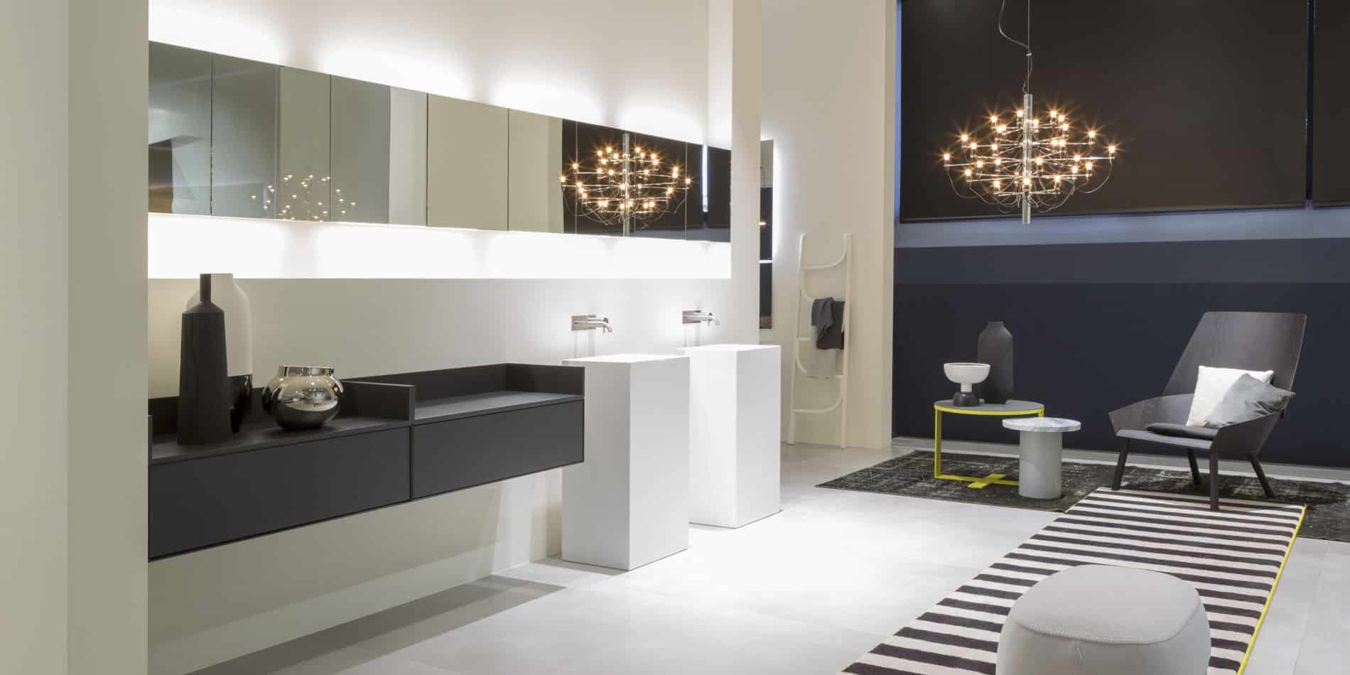 Bathroom Furniture Colection Traccia from Antonio Lupi