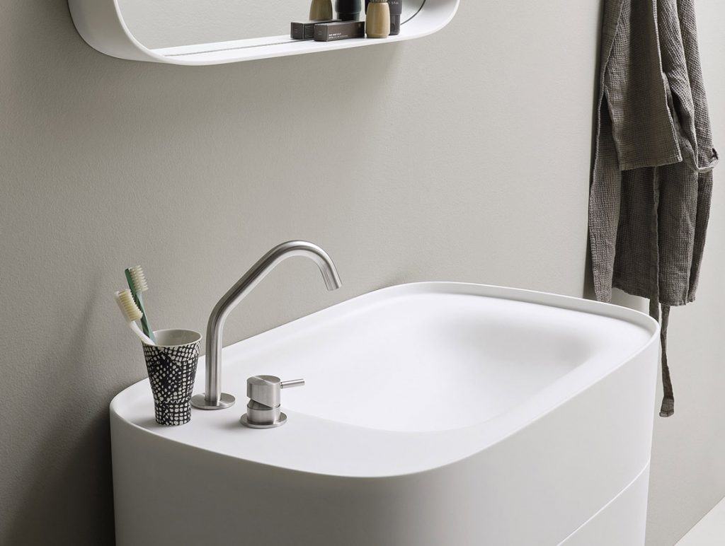 Rexa Design Waschbecken Fonte mit Schubladen